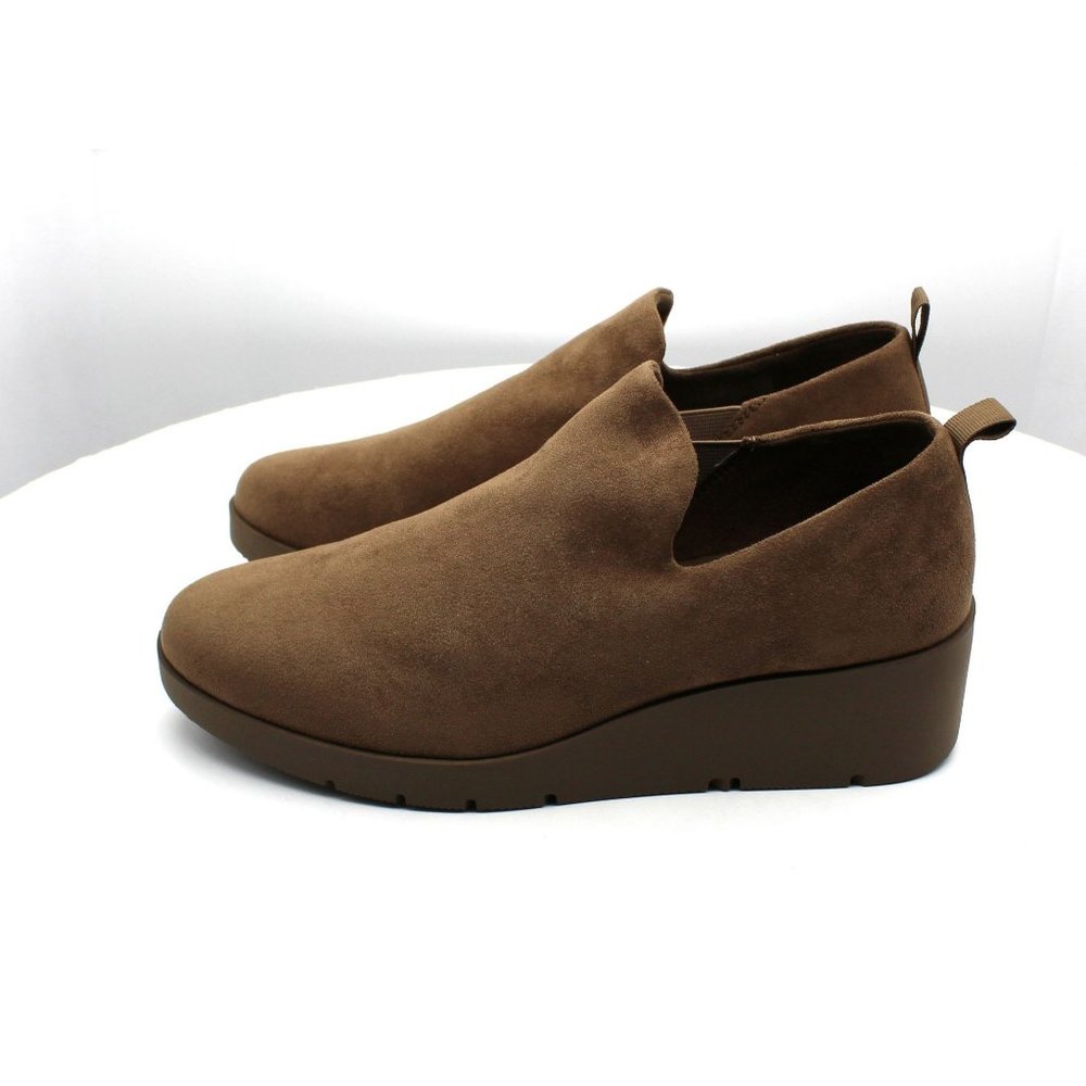Anne Klein Queenie Slip-On Wedge Sneakers - Picture 6 of 8